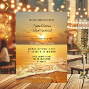 Search for beach sunset wedding invitations Sea