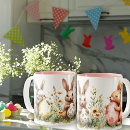 Search for easter decorations mugs Bunnies