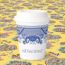Search for blue willow napkins Chinese