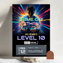 Search for video game birthday invitations Boy