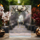 Search for acrylic table cards Calligraphy script