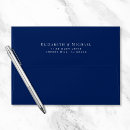 Search for navy blue wedding envelopes Classic
