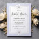 Search for amethyst bridal shower invitations Lilac