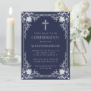 Search for silvery invitations Vintage
