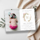Search for elegant watercolor first communion invitations Botanical