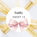 Search for sweet 16 decorations stickers Blush pink