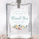 Search for hand sanitizer wedding stickers Floral