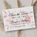 Search for gold wedding save the dates Blush