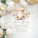 Search for love is brewing invitations Boho