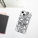 Search for cat paw iphone cases Black and white