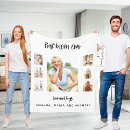 Search for black and white photo blankets Birthday
