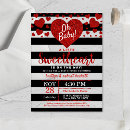 Search for black and white stripes baby shower invitations Chic