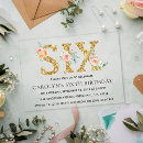 Search for six invitations Stylish