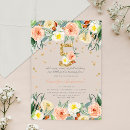 Search for girl floral birthday invitations Flowers