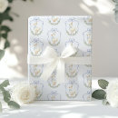 Search for vintage birthday wrapping paper Blue