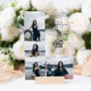 Search for square graduation invitations Black and white