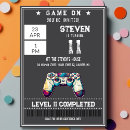 Search for level up birthday invitations Fun