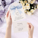 Search for beige blue baby shower invitations Bow