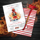 Search for dalmatian birthday invitations Firefighter