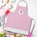 Search for love logo aprons Baked with love