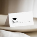 Search for graduation place cards Simple