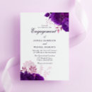 Search for purple engagement party invitations Classic
