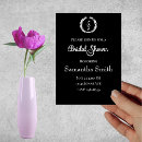 Search for traditional bridal shower invitations Calligraphy