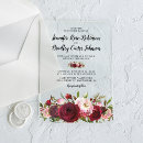 Search for blush and burgundy wedding invitations Rustic