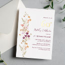 Search for turning 60 invitations Watercolor