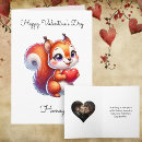 Search for squirrel valentines day cards Heart