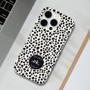 Search for dalmatian dog iphone cases Black and white