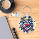Search for holder rounded key key rings Jesus