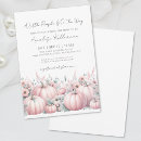 Search for pink pumpkin invitations Mother to be