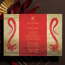 Search for dragon wedding invitations Asian