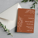 Search for boho seaside wedding invitations Earthy tones rustic bloom