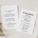 Search for timeline wedding invitations Schedule of events