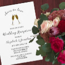 Search for champagne glasses wedding invitations Elegant