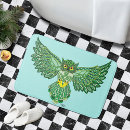 Search for owl bath mats Green