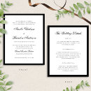 Search for black tie wedding invitations Calligraphy script