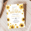 Search for sunflowers invitations Fall