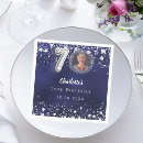 Search for blue and silver napkins Stars
