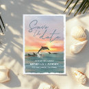 Search for dolphin save the dates Nautical