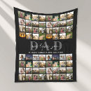 Search for dad photo blankets We love you