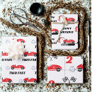 Search for race car birthday wrapping paper Racing