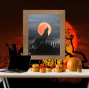 Search for wolf silhouette art Moon