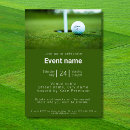 Search for golfer birthday invitations Club