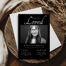 Search for modern funeral invitations Elegant
