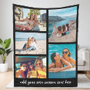 Search for 5 photo collage blankets Simple