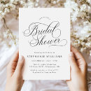 Search for elegant bridal shower invitations Simple