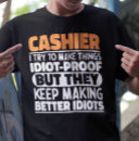 Search for cashier tshirts Auditor